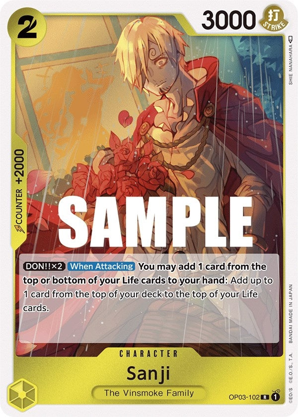 Image for Sanji (OP03-102) - One Piece Card Game