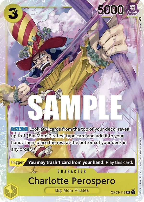 Image for Charlotte Perospero (OP03-113) - One Piece Card Game