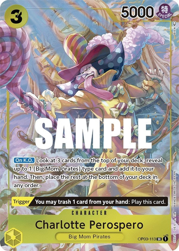Image for Charlotte Perospero (Alternate Art) (OP03-113) - One Piece Card Game