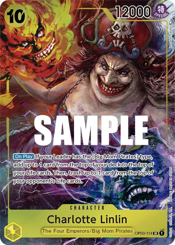 Image for Charlotte Linlin (114) (Alternate Art) (OP03-114) - One Piece Card Game