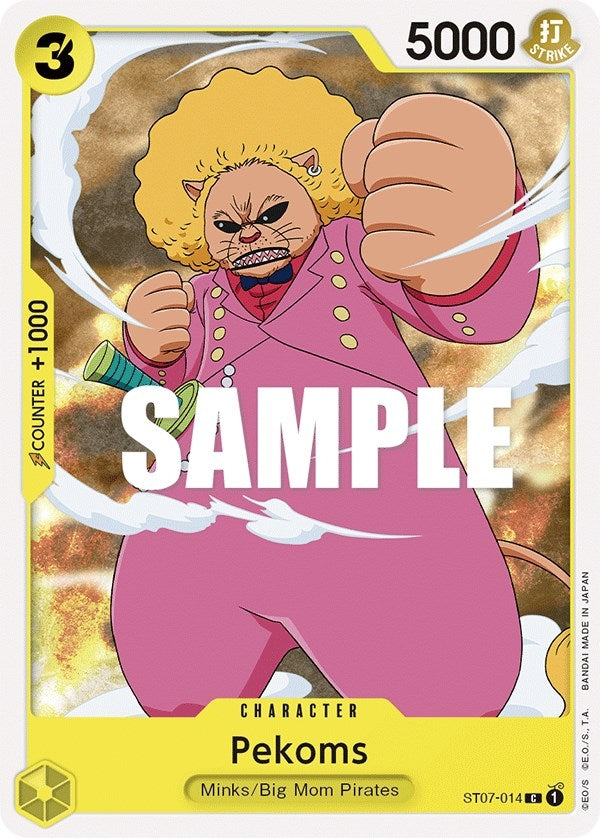 Image for Pekoms (ST07-014) - One Piece Card Game