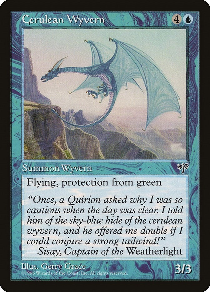 Image for Cerulean Wyvern - Magic: The Gathering