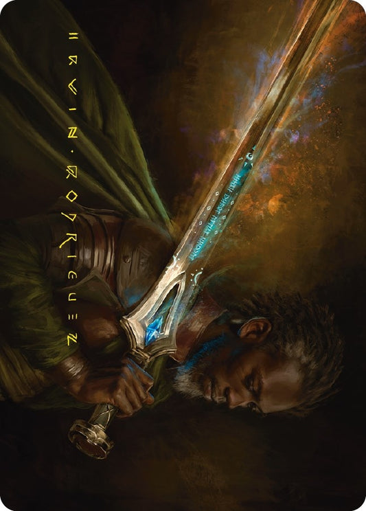 Anduril, Flame of the West Art Card (Gold-Stamped Signature) (28)