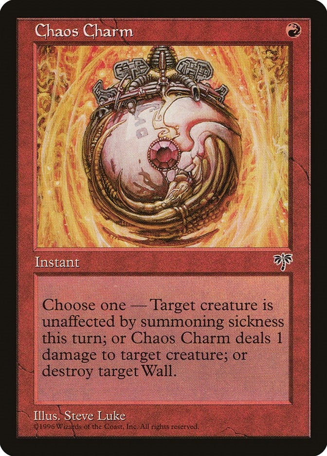 Image for Chaos Charm - Magic: The Gathering
