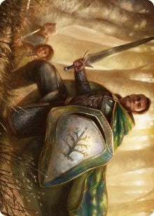 Image for Boromir, Warden of the Tower Art Card (1) - Magic: The Gathering