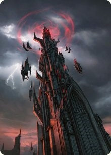 Image for Barad-dur Art Card (54) - Magic: The Gathering