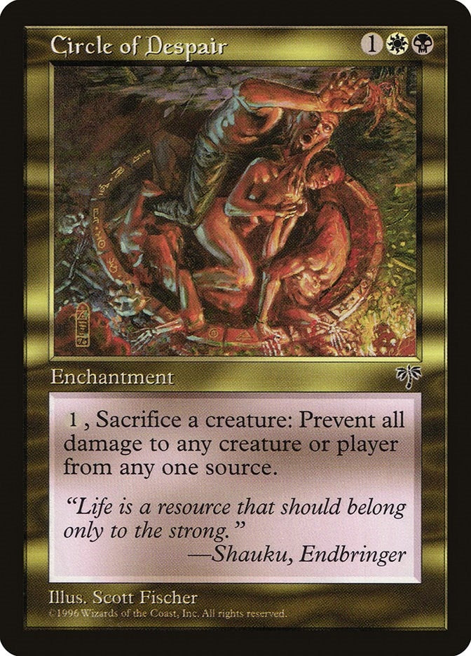 Image for Circle of Despair - Magic: The Gathering