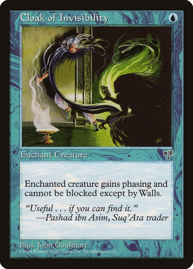 Image for Cloak of Invisibility - Magic: The Gathering