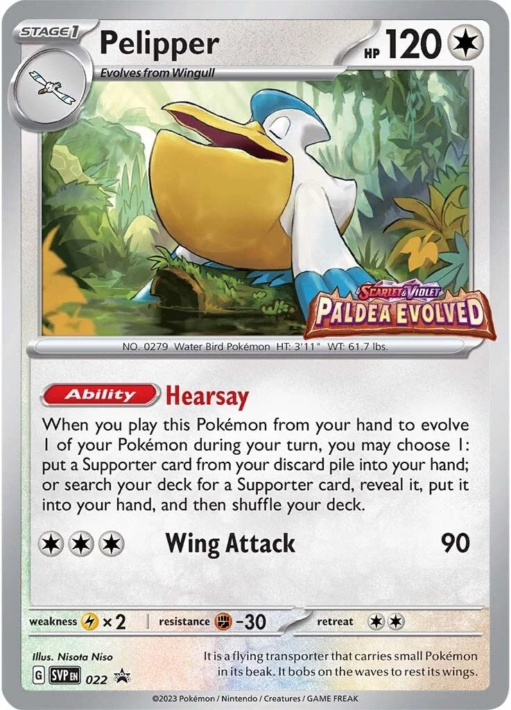 Image for Pelipper - 022 (Prerelease) (022) - Pokemon