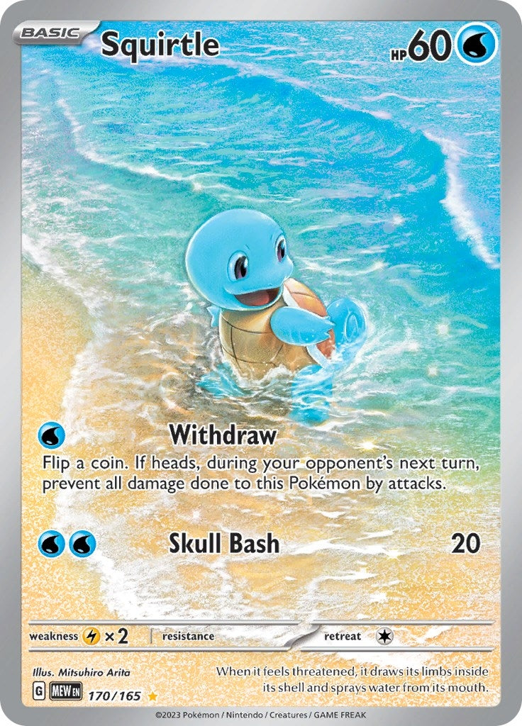 Image for Squirtle (170/165) - Pokemon