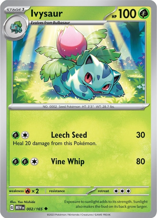 Image for Ivysaur (002/165) - Pokemon