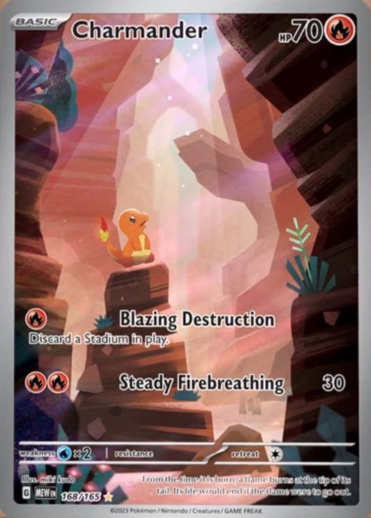 Image for Charmander (168/165) - Pokemon
