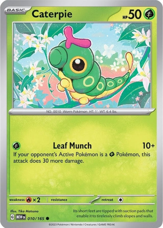 Image for Caterpie (010/165) - Pokemon