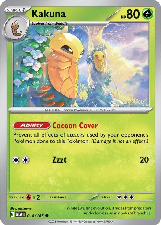 Image for Kakuna (014/165) - Pokemon