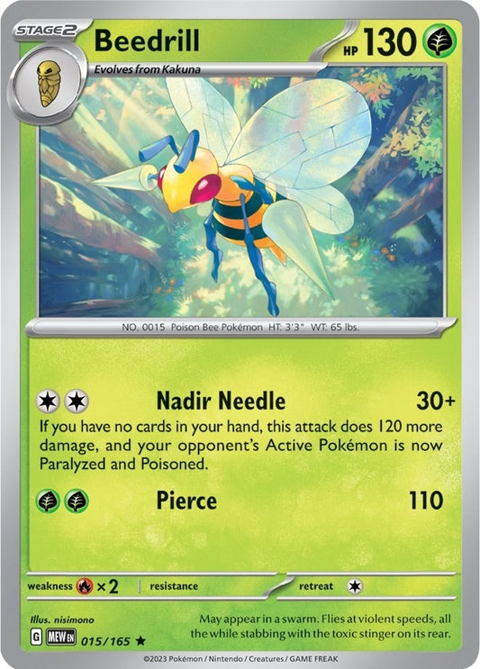 Image for Beedrill (015/165) - Pokemon
