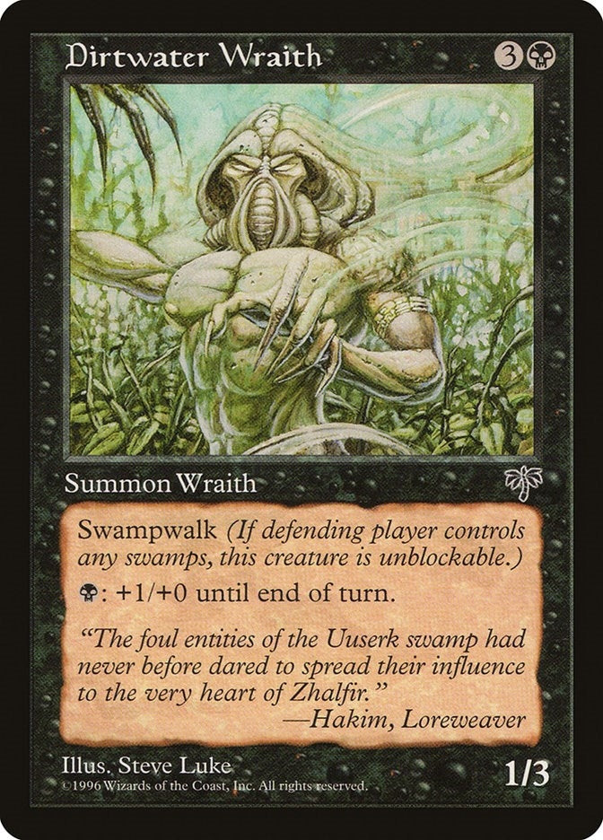 Image for Dirtwater Wraith - Magic: The Gathering
