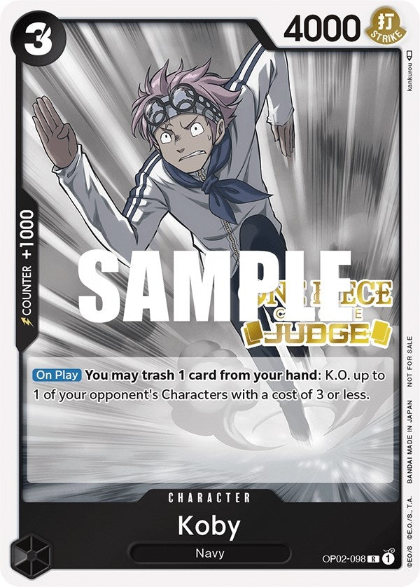 Image for Koby (Judge) (OP02-098) - One Piece Card Game