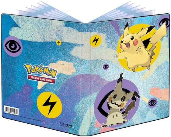 4-Pocket Portfolio for Pokemon - Pikachu & Mimikyu