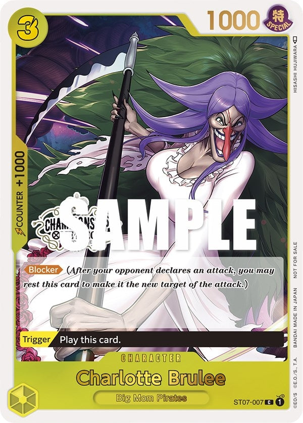 Image for Charlotte Brulee (Store Championship Participation Pack) (ST07-007) - One Piece Card Game
