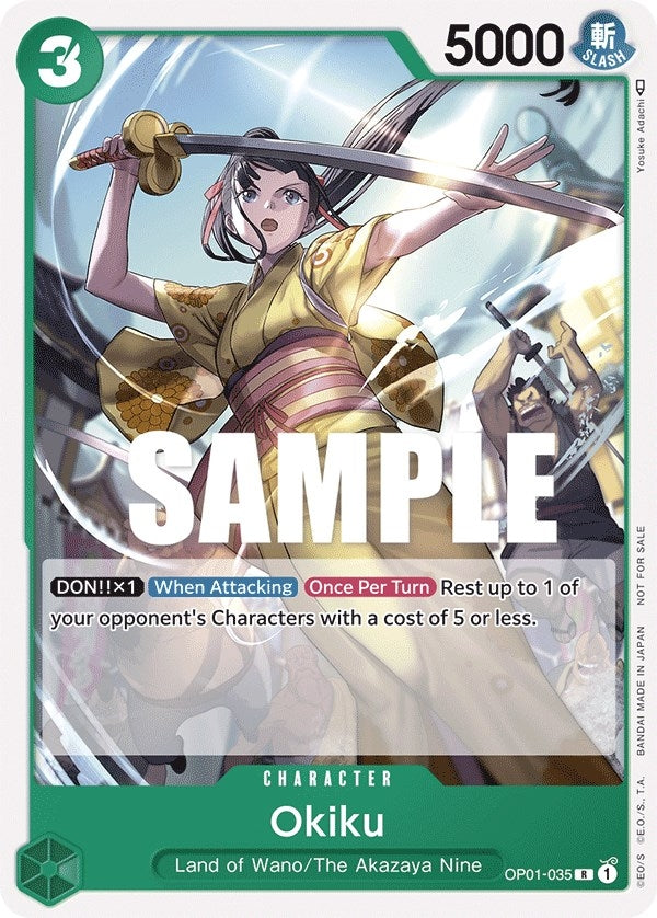 Image for Okiku (Tournament Pack Vol. 4) (OP01-035) - One Piece Card Game