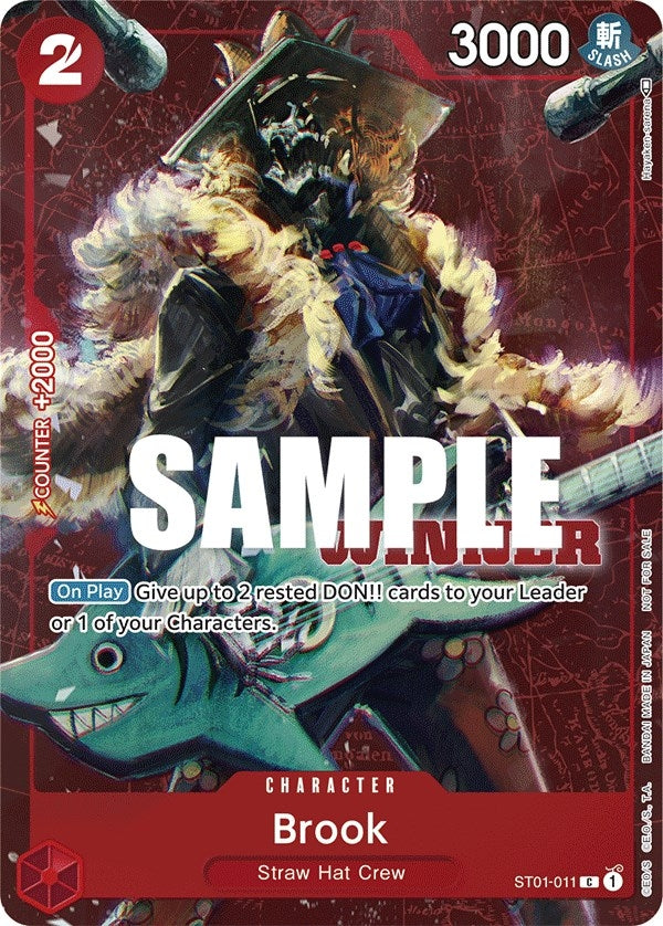 Image for Brook (Winner Pack Vol. 4) (ST01-011) - One Piece Card Game
