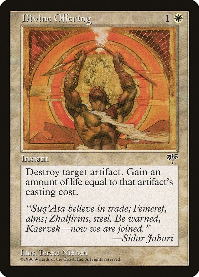 Image for Divine Offering - Magic: The Gathering
