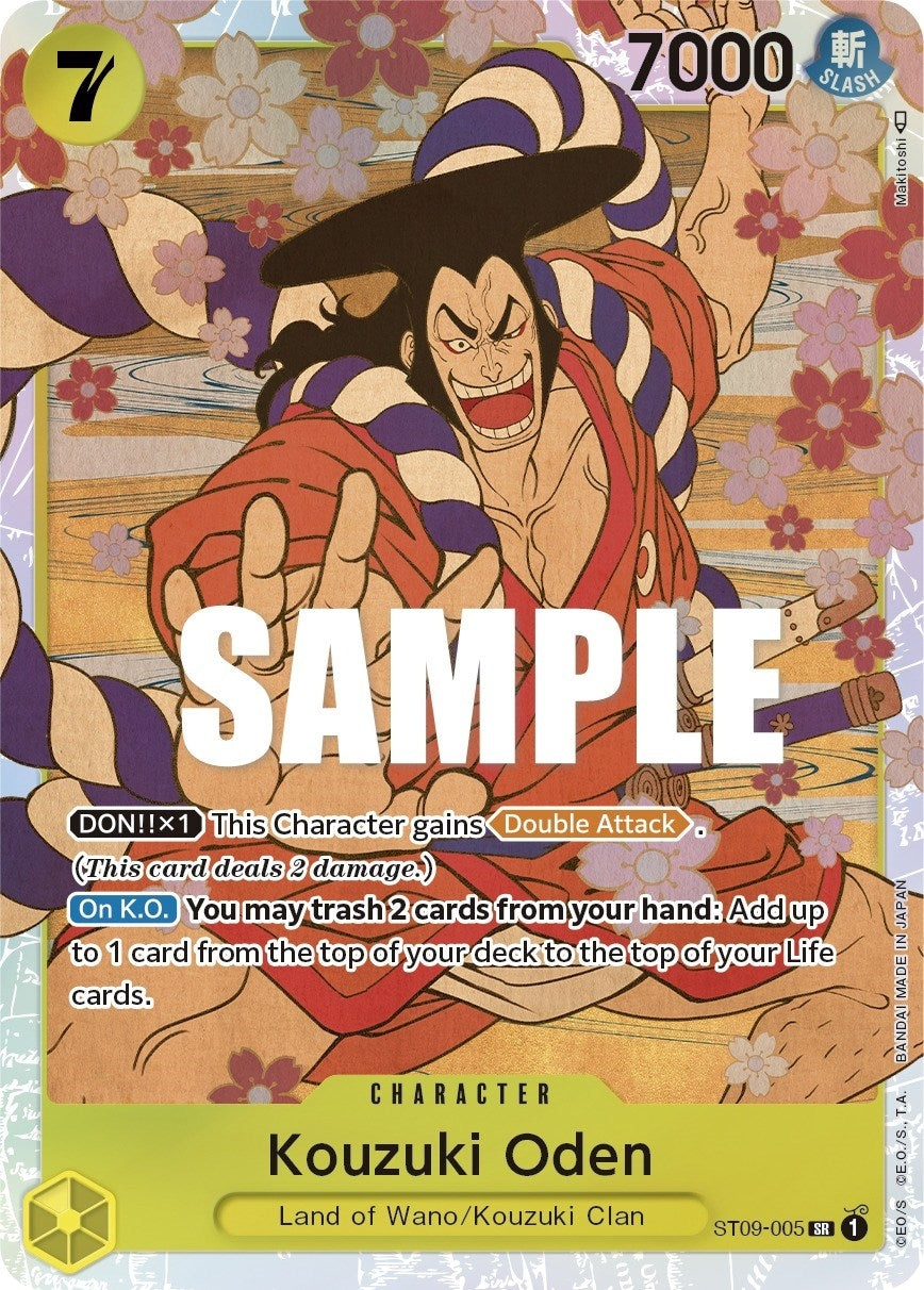 Image for Kouzuki Oden (ST09-005) - One Piece Card Game