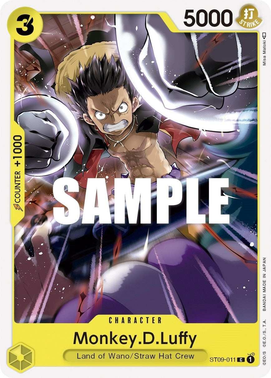 Image for Monkey.D.Luffy (ST09-011) - One Piece Card Game