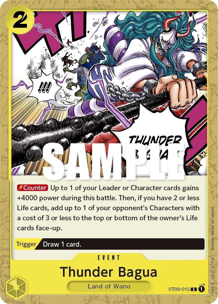Image for Thunder Bagua (ST09-015) - One Piece Card Game