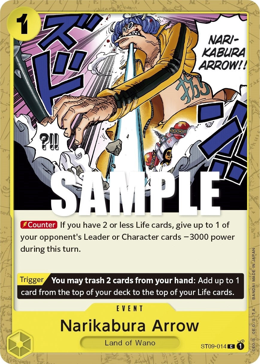 Image for Narikabura Arrow (ST09-014) - One Piece Card Game