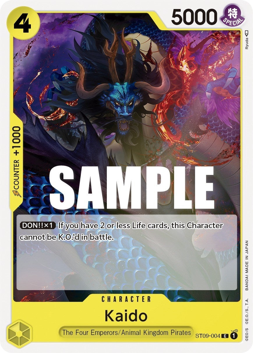 Image for Kaido (ST09-004) - One Piece Card Game