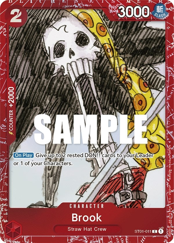 Image for Brook (Premium Card Collection -ONE PIECE FILM RED Edition-) (ST01-011) - One Piece Card Game