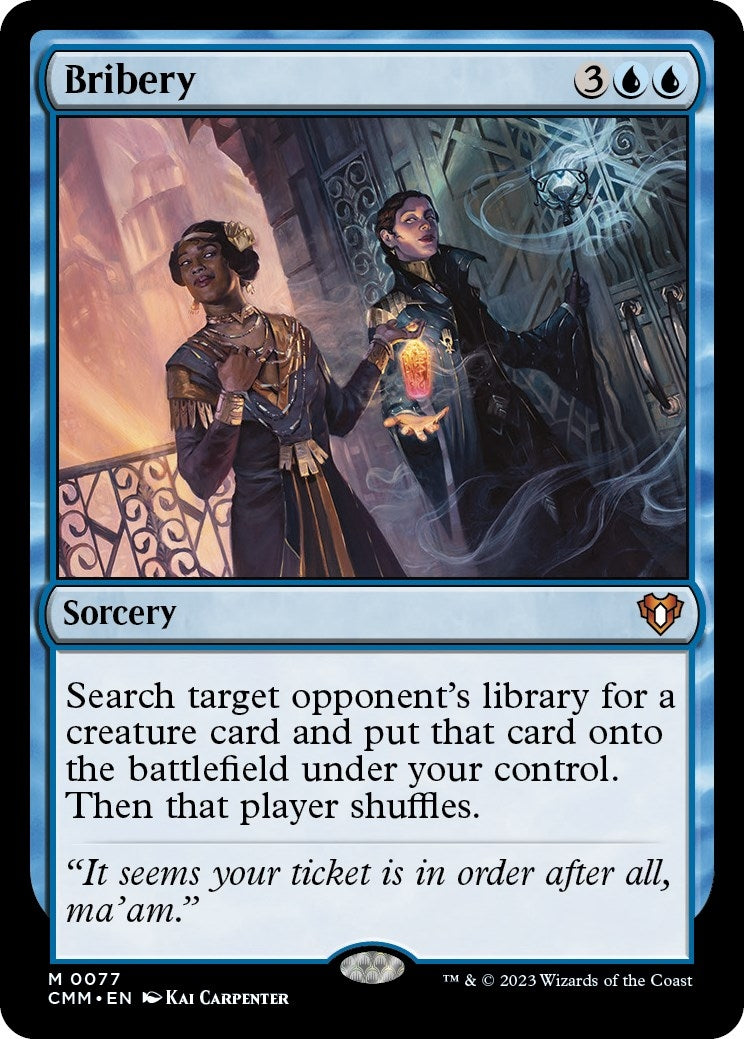 Image for Bribery (77) - Magic: The Gathering
