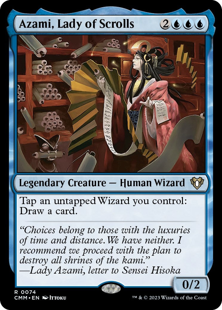 Image for Azami, Lady of Scrolls (74) - Magic: The Gathering