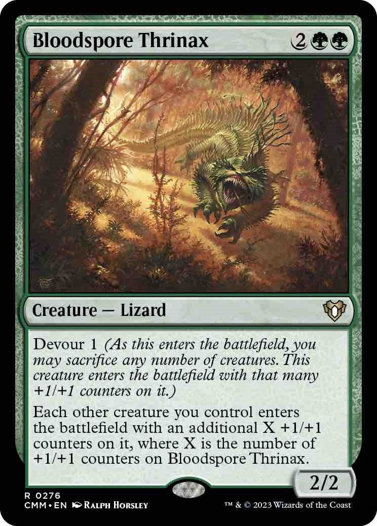 Image for Bloodspore Thrinax (276) - Magic: The Gathering
