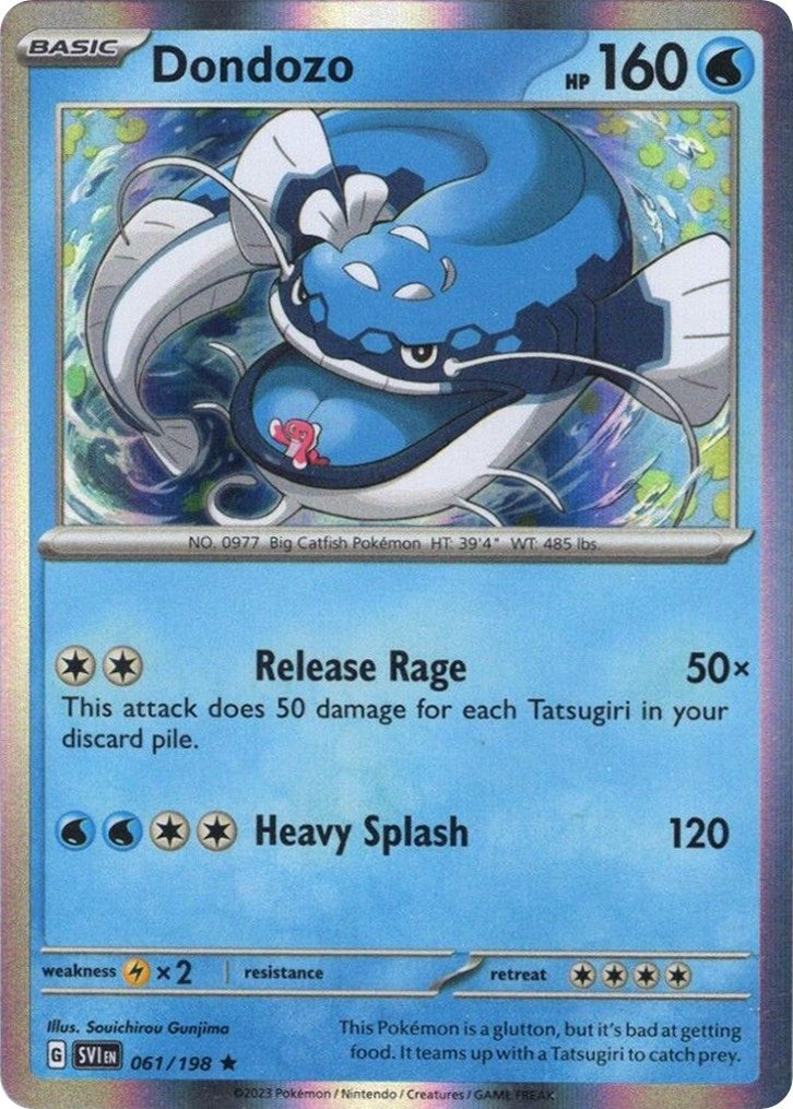 Image for Dondozo - 061/198 (Line Holo) (061/198) - Pokemon