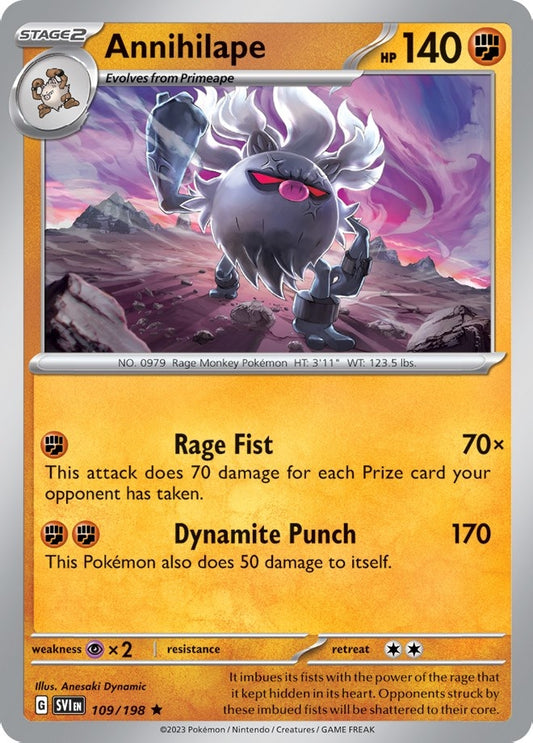 Image for Annihilape (109/198) - Pokemon