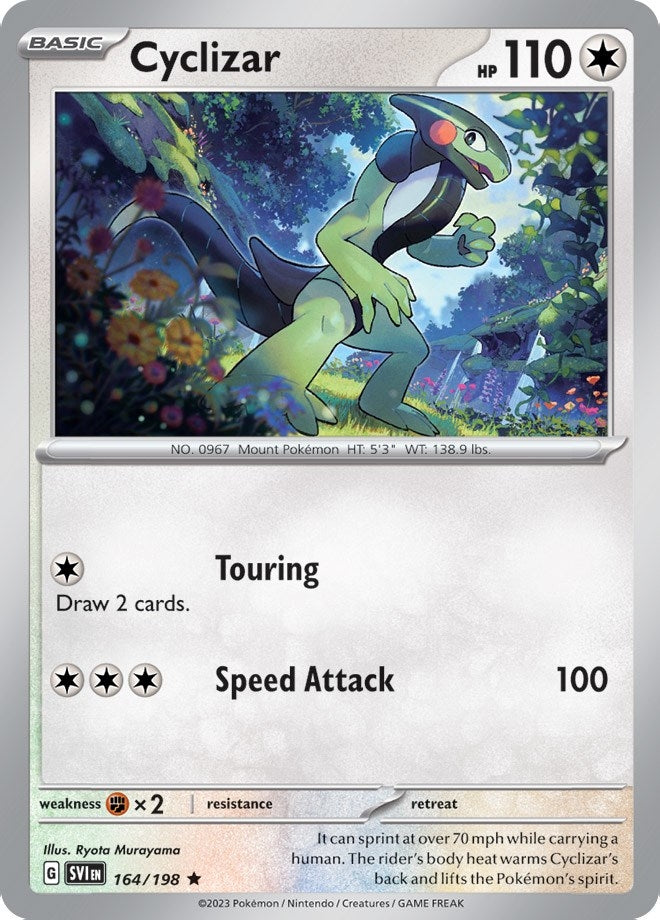 Image for Cyclizar (164/198) - Pokemon