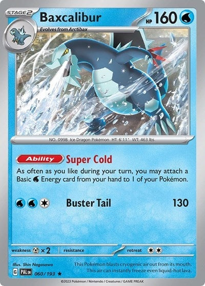 Image for Baxcalibur (060/193) - Pokemon