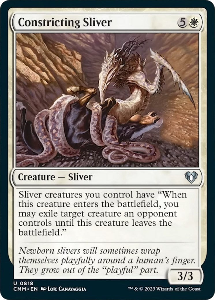 Image for Constricting Sliver (818) - Magic: The Gathering