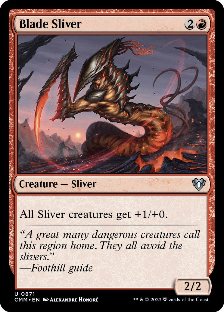 Image for Blade Sliver (871) - Magic: The Gathering