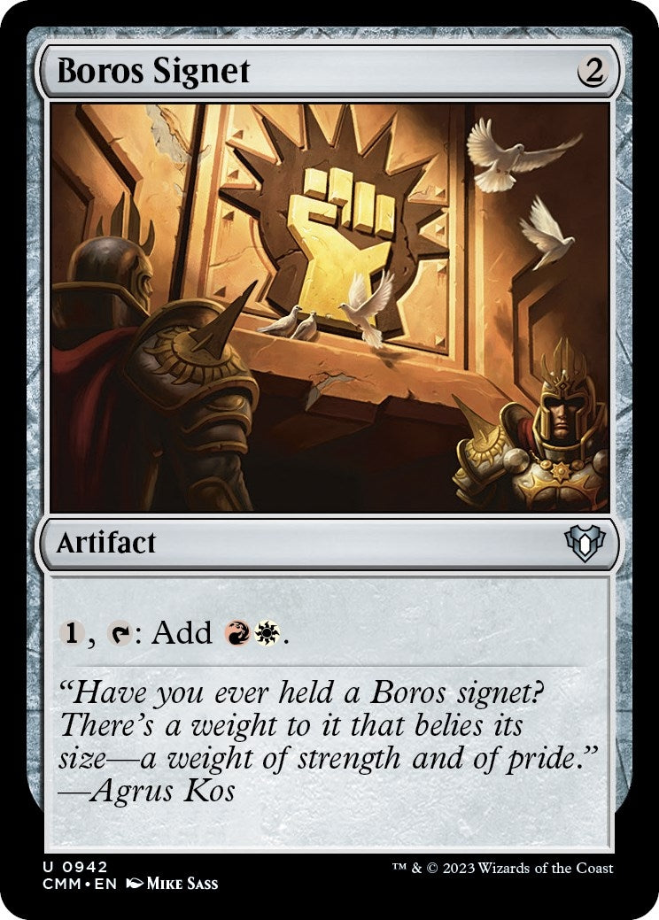 Image for Boros Signet (942) - Magic: The Gathering