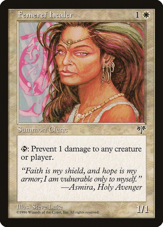 Image for Femeref Healer - Magic: The Gathering