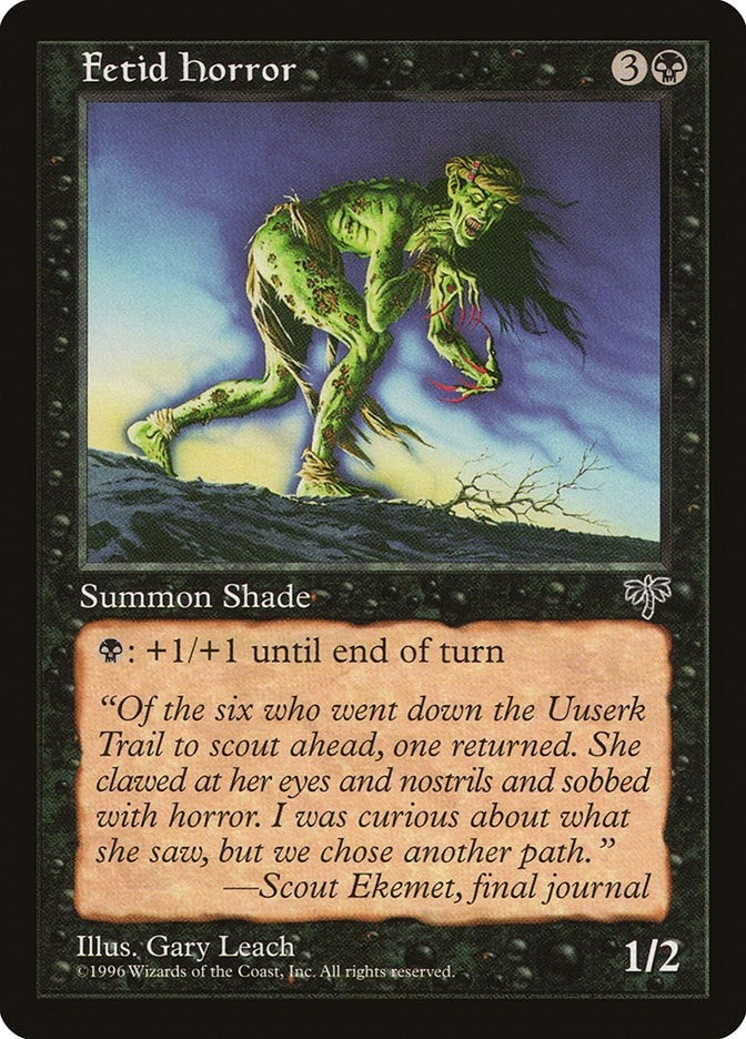 Image for Fetid Horror - Magic: The Gathering