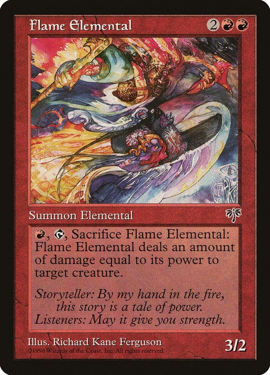 Image for Flame Elemental - Magic: The Gathering