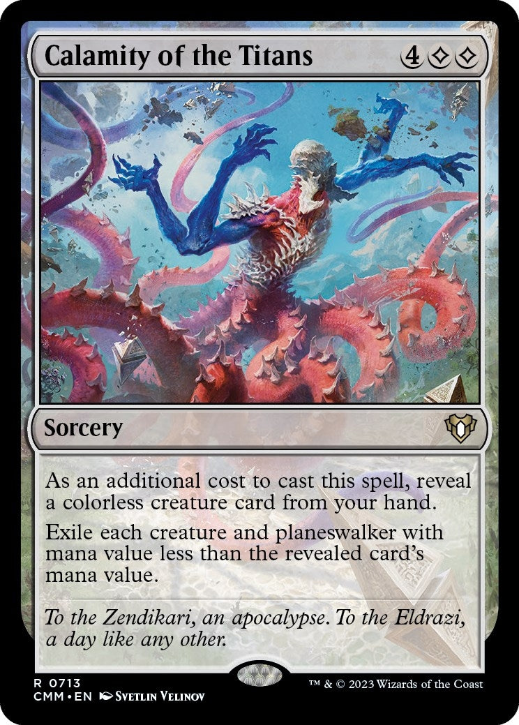 Image for Calamity of the Titans (713) - Magic: The Gathering