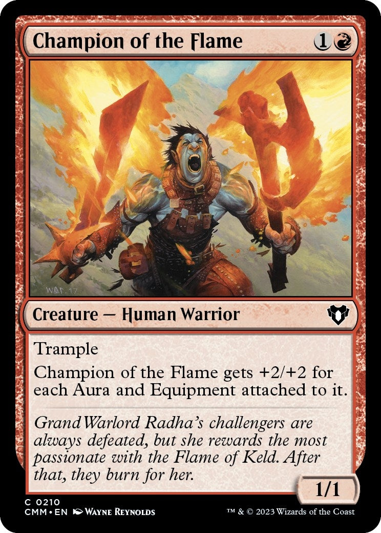 Image for Champion of the Flame (210) - Magic: The Gathering