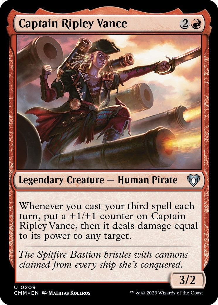 Image for Captain Ripley Vance (209) - Magic: The Gathering