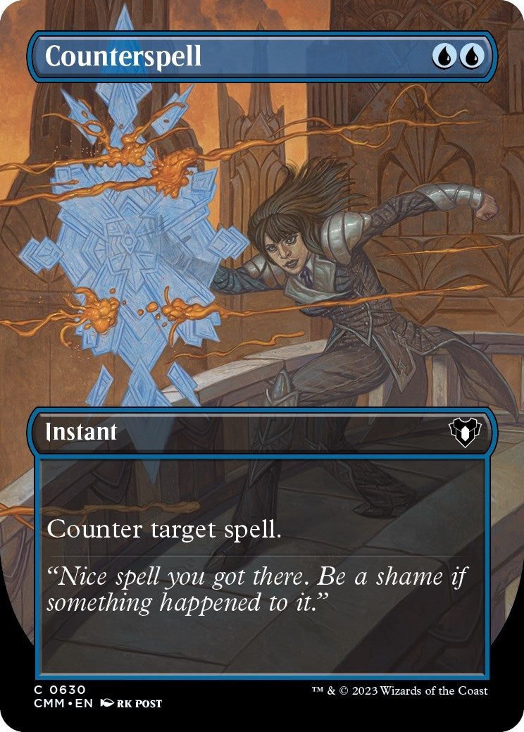 Image for Counterspell (Borderless) (630) - Magic: The Gathering