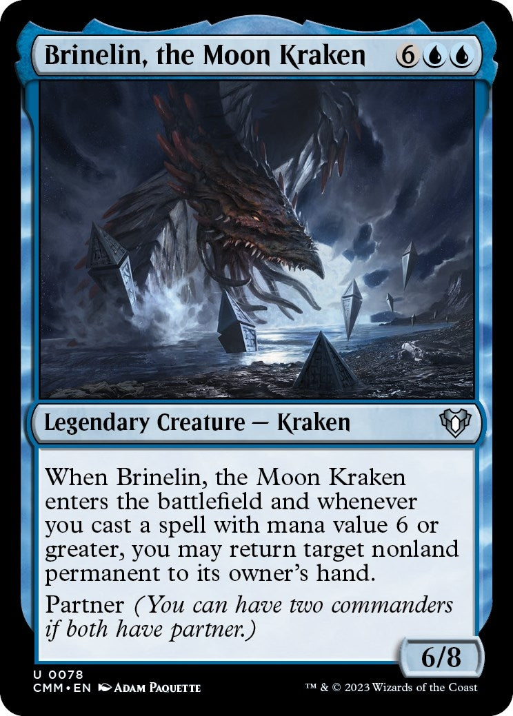 Image for Brinelin, the Moon Kraken (78) - Magic: The Gathering